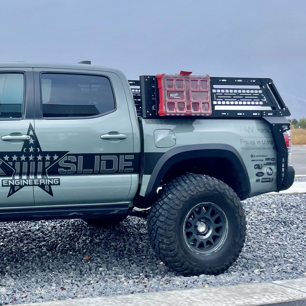 Rock Slide Engineering RK-100-TAC3 Overland Rack Basic Kit for 16-26 Toyota Tacoma Short Bed
