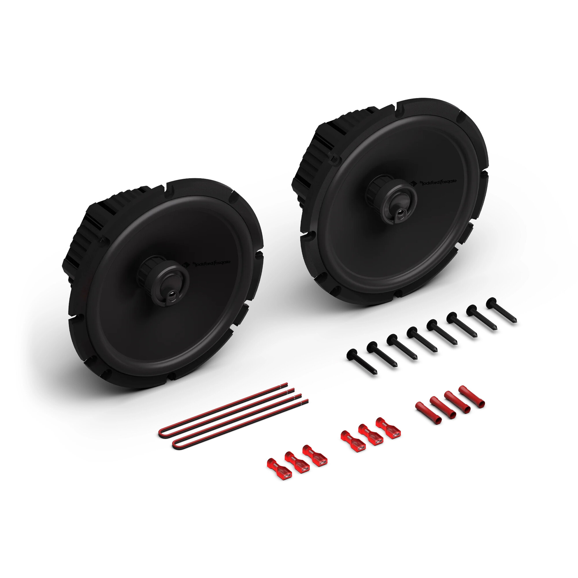 Rockford Fosgate P1V2-65 Punch P1 6.5” 3-Way Coaxial Speakers for 16-26 Toyota Tacoma