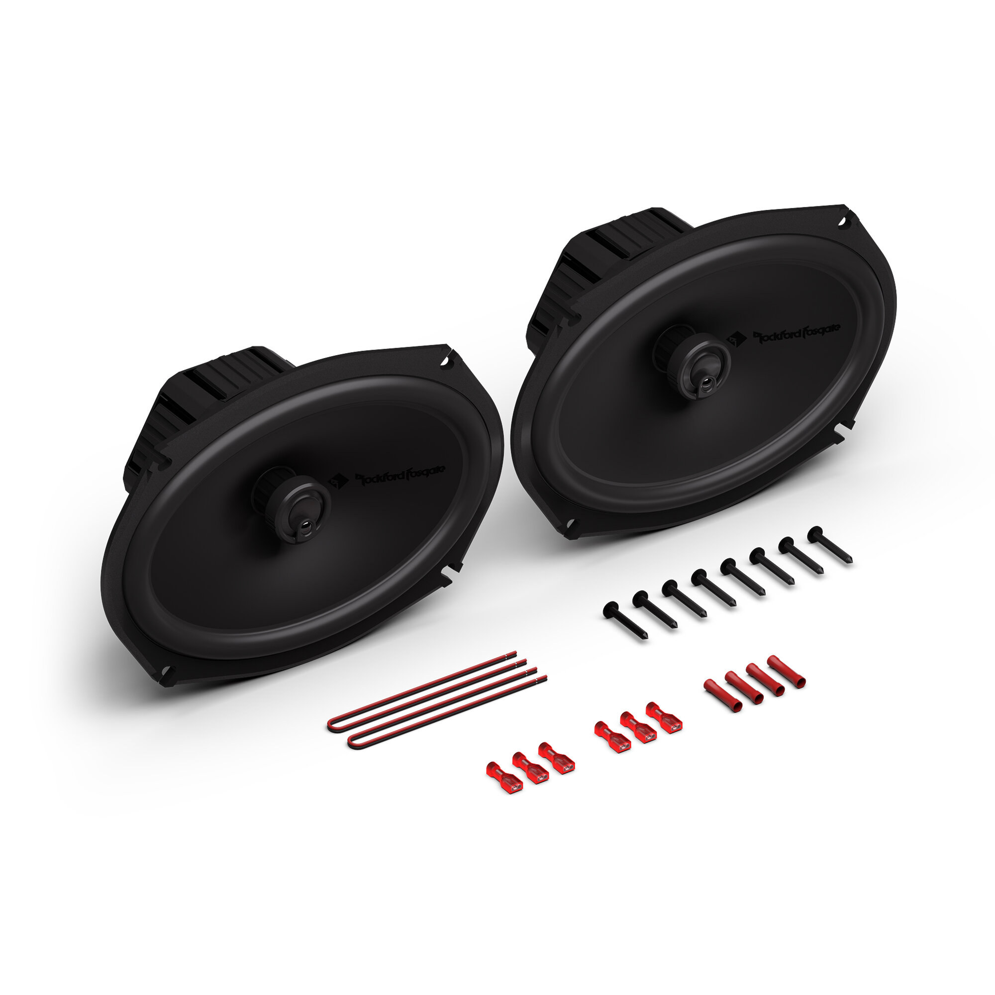 Rockford Fosgate P1V2-69 Punch P1 6x9” 3-Way Coaxial Speaker for 24-26 Toyota Tacoma