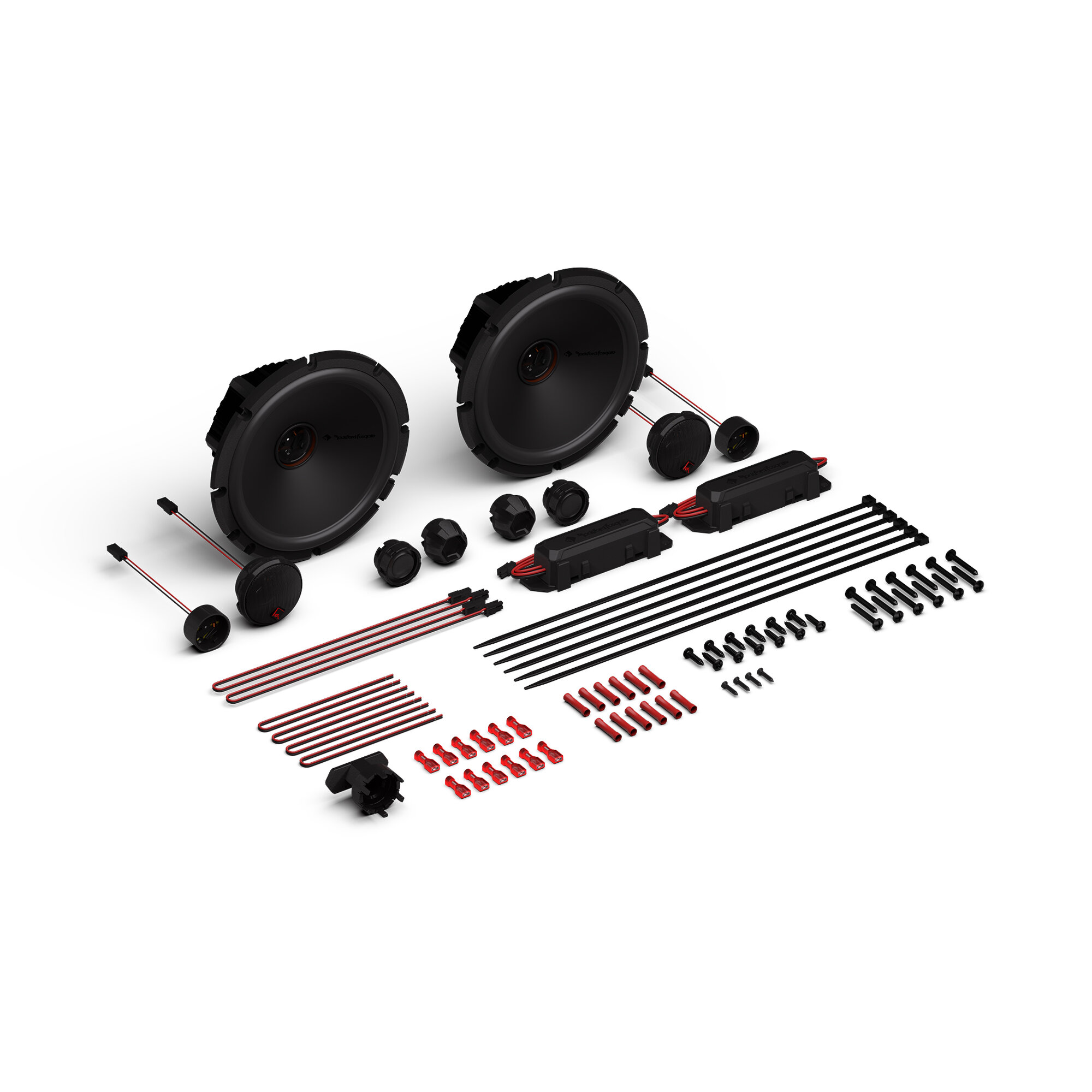 Rockford Fosgate P2V2-65 6.5” 2-Way Convertible Speakers for 16-26 Toyota Tacoma