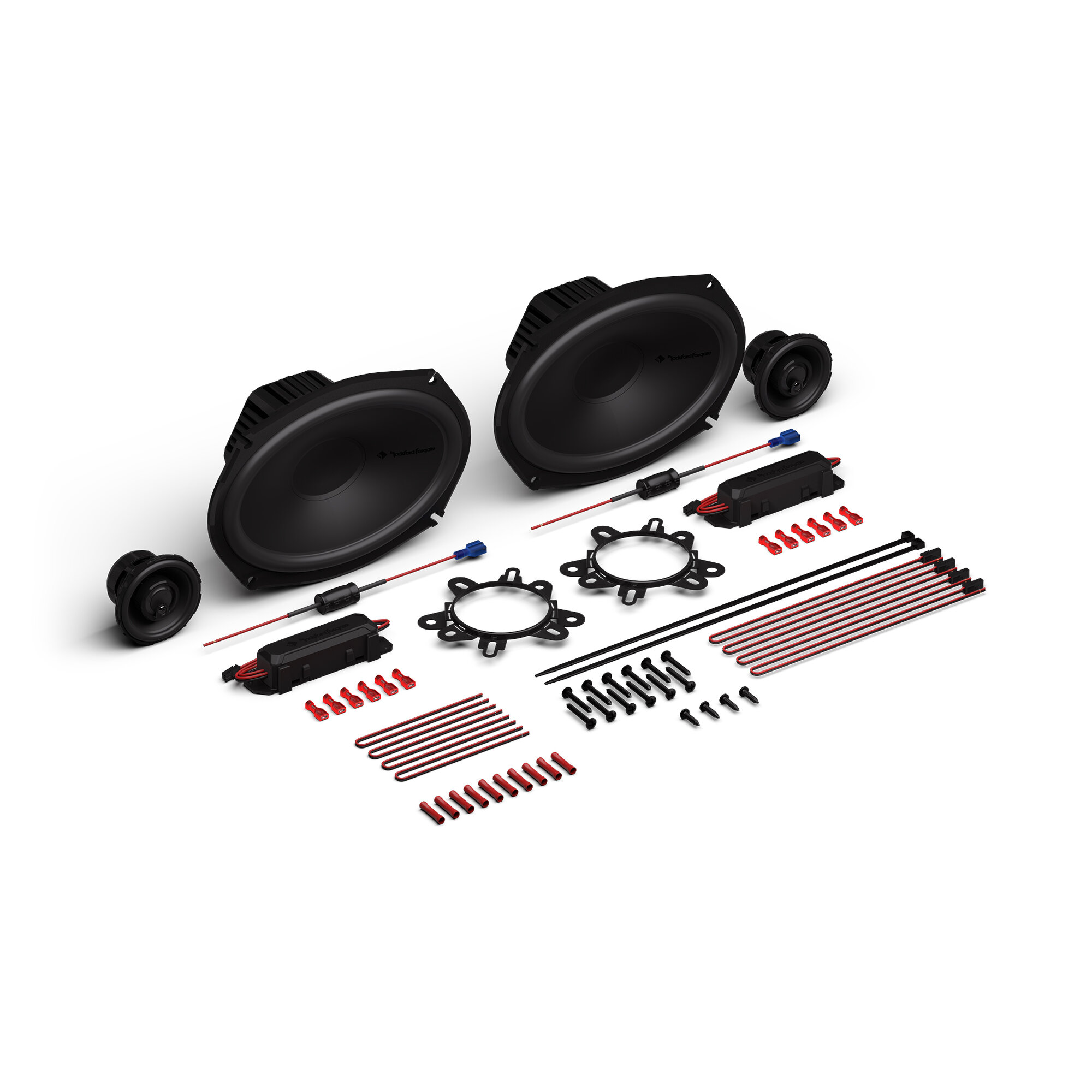 Rockford Fosgate P3V2-69C2 Punch P3 6x9” 3-Way Coax/Component System for 16-26 Toyota Tacoma