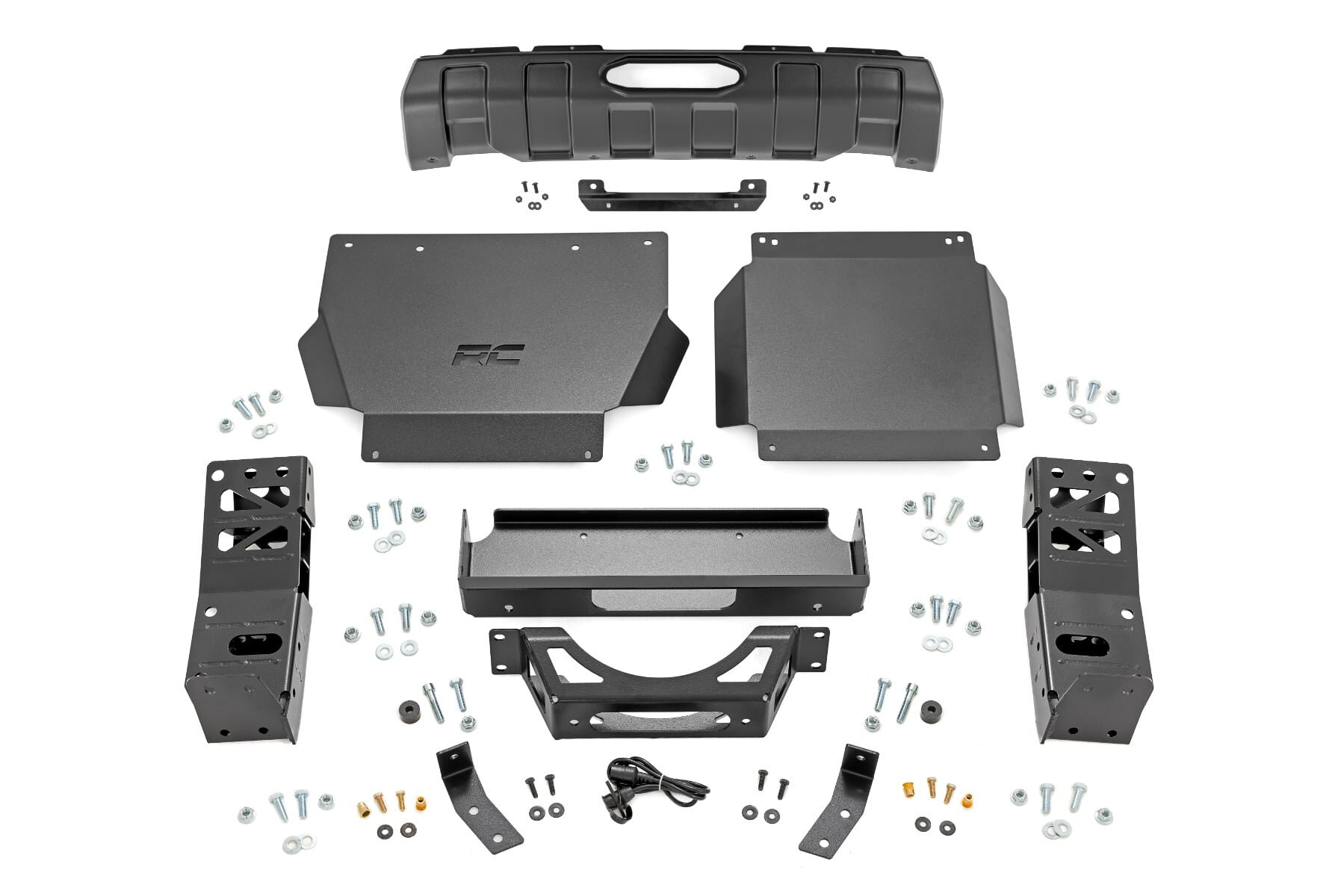 Rough Country  FXS Hidden Winch Mount for 24-26 Toyota Tacoma 4WD
