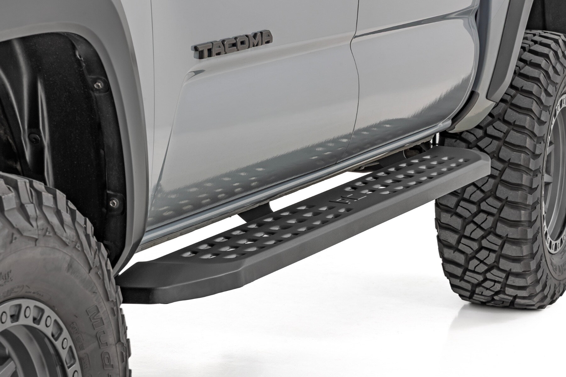 Rough Country 44012 RPT2 Running Boards for 16-23 Toyota Tacoma Double Cab