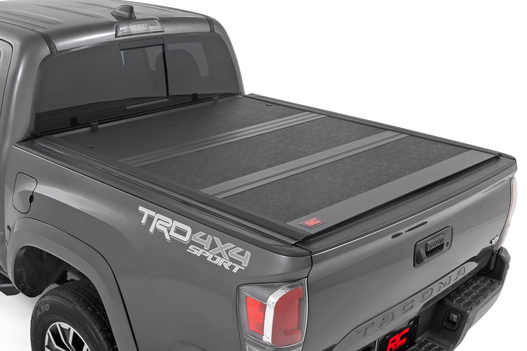 Rough Country Hard Low Profile Bed Cover for 16-23 Toyota Tacoma