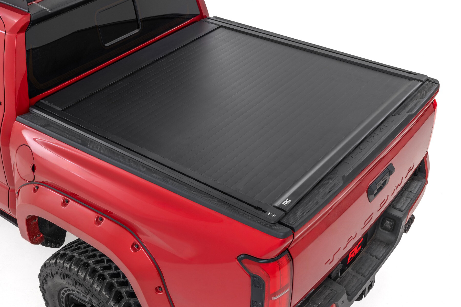 Rough Country 51515551 Powered Retractable Bed Cover for 24-26 Toyota Tacoma with 5' Bed
