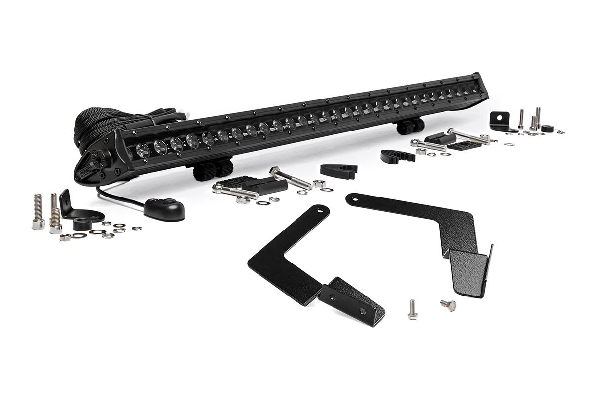 Rough Country Lower Grille 30" LED Light Bar for 16-23 Toyota Tacoma