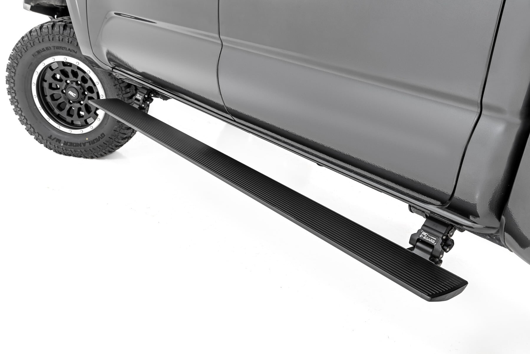 Rough Country PSR652110 Power Running Boards with Dual Electric Motors for 05-23 Toyota Tacoma Double Cab