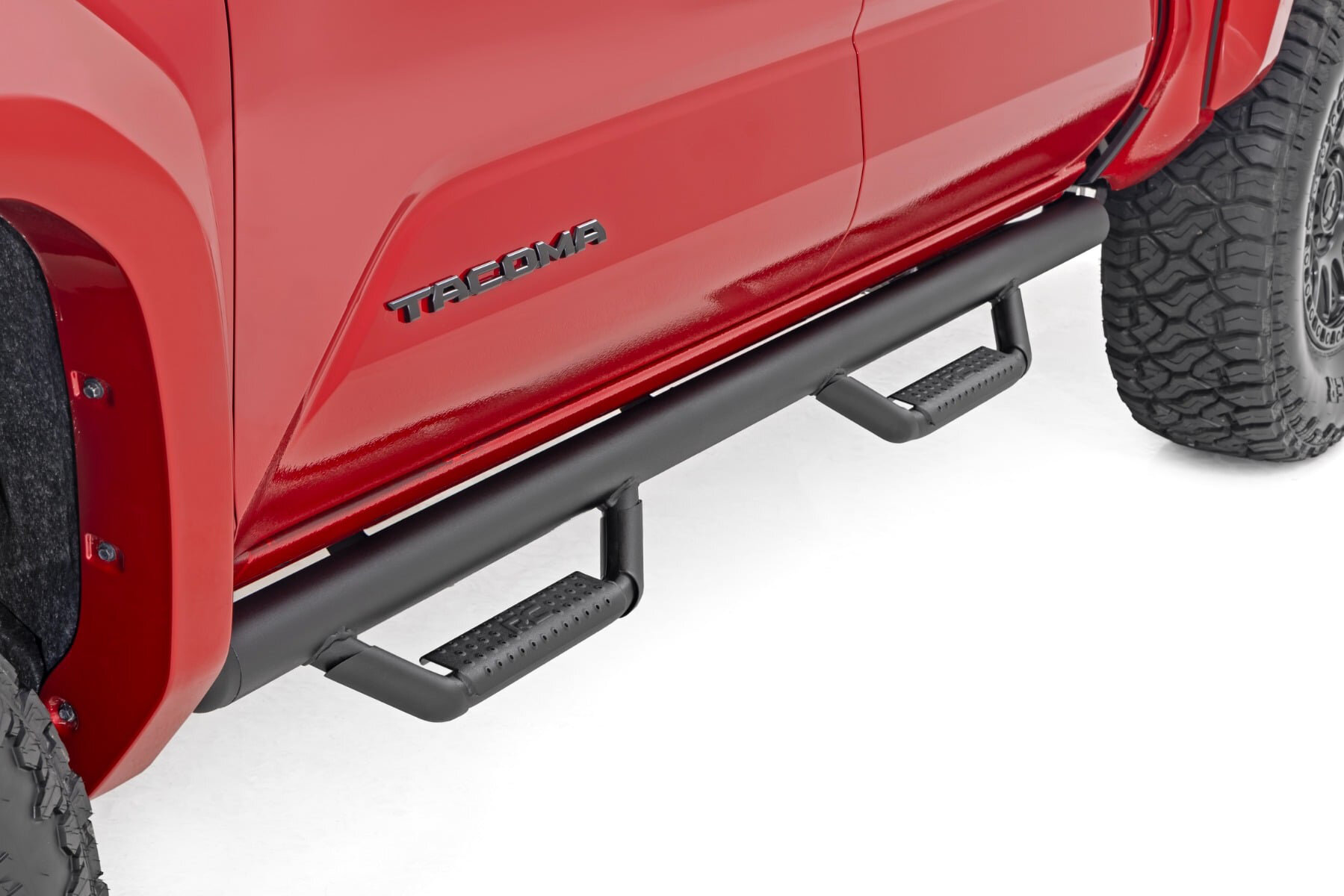 Rough Country RCT2480CC Nerf Steps for 24-26 Toyota Tacoma