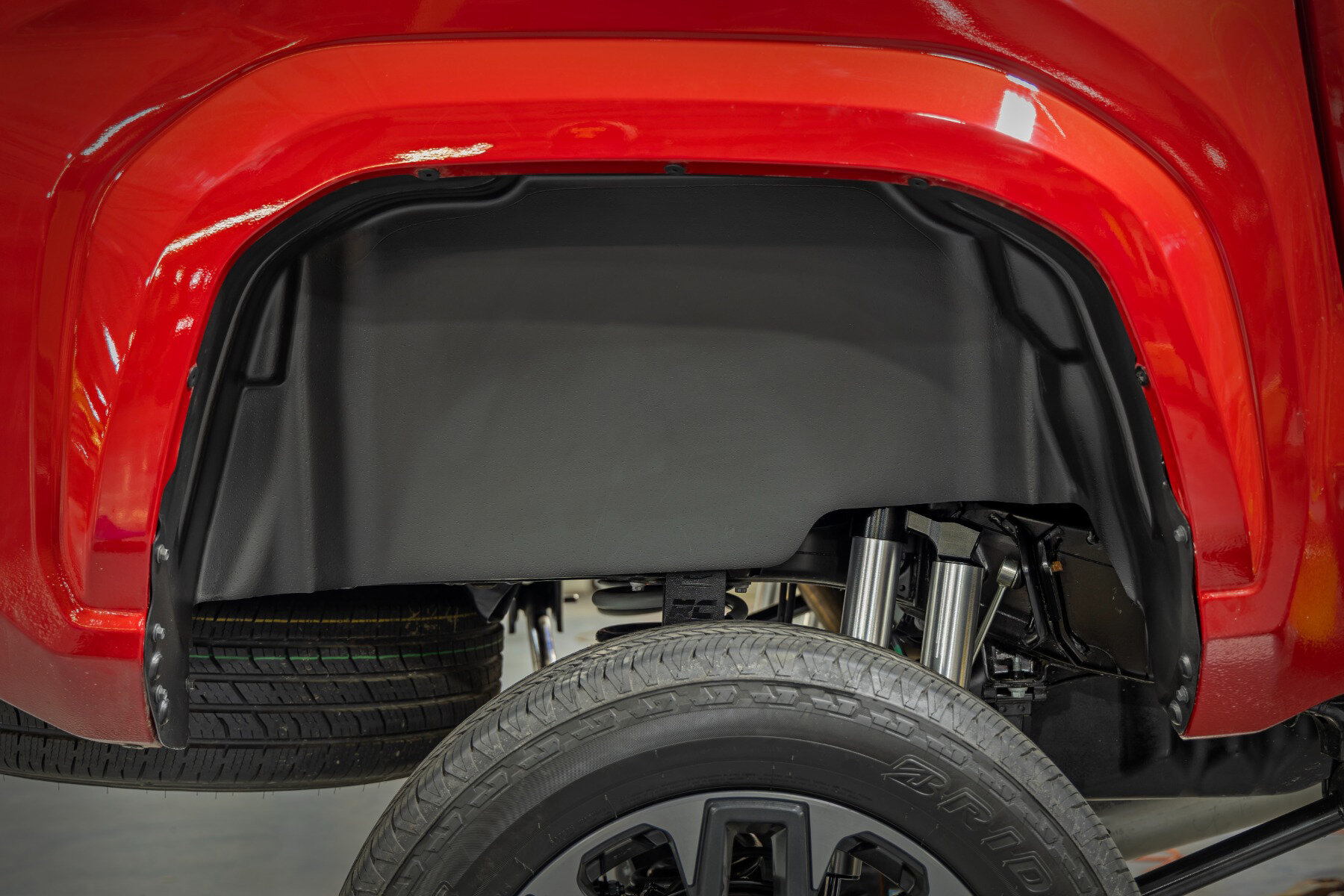 Rough Country 4521A Rear Wheel Well Liners for 24-26 Toyota Tacoma 2WD/4WD