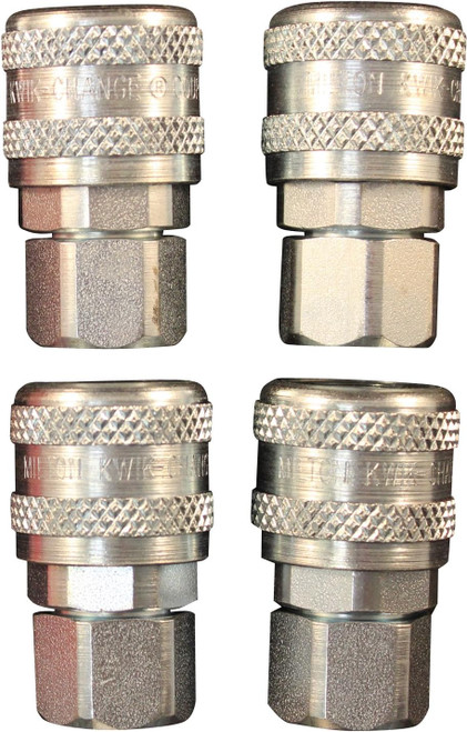 Milton S-775-4 1/4" FNPT A Style Coupler - Pack of 4
