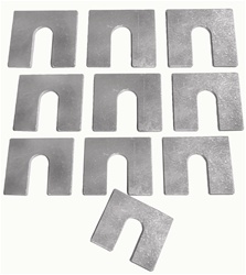Camaro Front End Body Shims Set, 1/16 Inch Thick, 10 Pieces