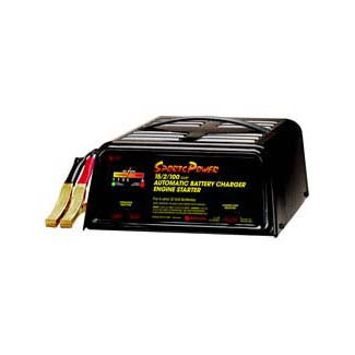 100/15/2 Amp Sports Power Fully Automatic Charger with Engine Start and 2 LED's