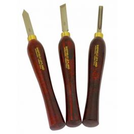 Sheffield Leyland 3-Piece HSS Pen Making Chisel Set (HL50001)