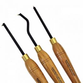 Sheffield Leyland 3-Piece HSS Inlay Chisel Set (HL50002)