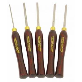 Sheffield Leyland 5-Piece HSS Mini Turning Chisel Set (HL50004B)
