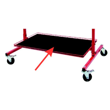 Innovative SSPC-DSMShelf Mat Parts Cart (Fits SSPC-D)