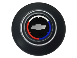 Custom Black Camaro Horn Cap with Bowtie Emblem for Wood or Comfort Grip, 3945461