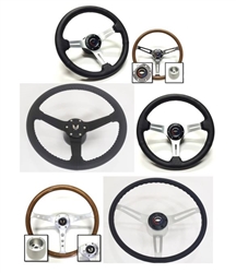 NEW Custom Steering Wheel Kit with Many Choices for your Camaro, Firebird, Impala, Chevelle, Buick, Oldsmobile, Pontiac, GMC, Chevy Truck, Cadillac or GTO