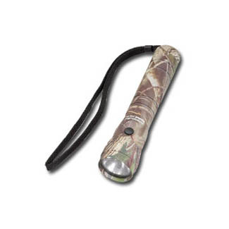 Camo Twin-Task Rechargeable Flashlight
