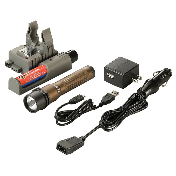Strion LED 120/DC Piggyback - Mud Brown