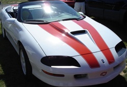 1993 - 1997 Camaro Decal Stripe Set, Super Sport Hood Style, Choose Color