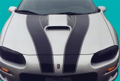1998 - 2002 Camaro Decal Stripe Set, Super Sport Style, Coupe or Convertible/T-Top, Choose Color