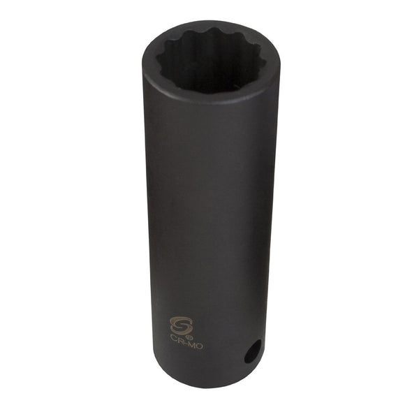 Sunex Tools 1/2 in. Drive 12-Point 19 mm Deep Impact Socket