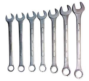 Jumbo Fractional Wrench Set - 1-5/16 to 2 Inch, 7 Pc. SUN9707