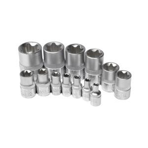 Sunex Tools (SUN9911B) 13 Piece Female Star Bit Socket Set