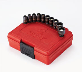 Sunex Tools 10 Pc. 1/4" Drive Magnetic Impact Socket Set SUU-1820 (Discontinued) Please see 300-128001