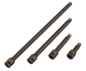 Sunex Tools 3/8" Dr Wobble Drive Extension Set, 4pc SUU-3504