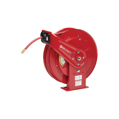 Reelcraft SWHD76100 OLPT 3/8 in. x 100 ft. Single Line Welding Hose Reel T-Grade