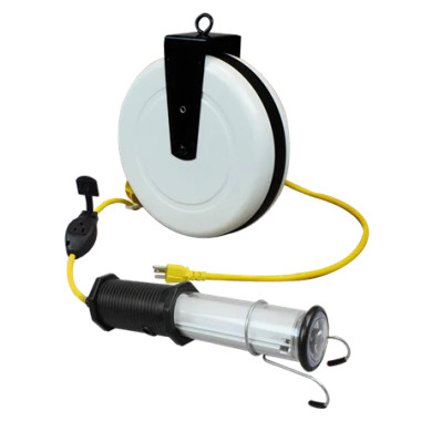 Saf-T-Lite 1935-8006 STUBBY II Led 35' Cord Reel, With End Light, With Tool Tap