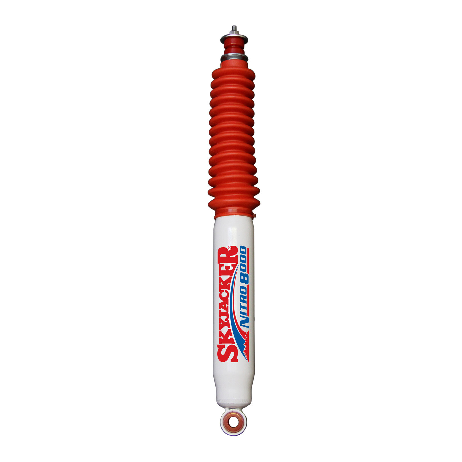 Skyjacker N8048 Nitro 8000 Rear Shock with Red Boot for 05-23 Toyota Tacoma with 0-1" Lift