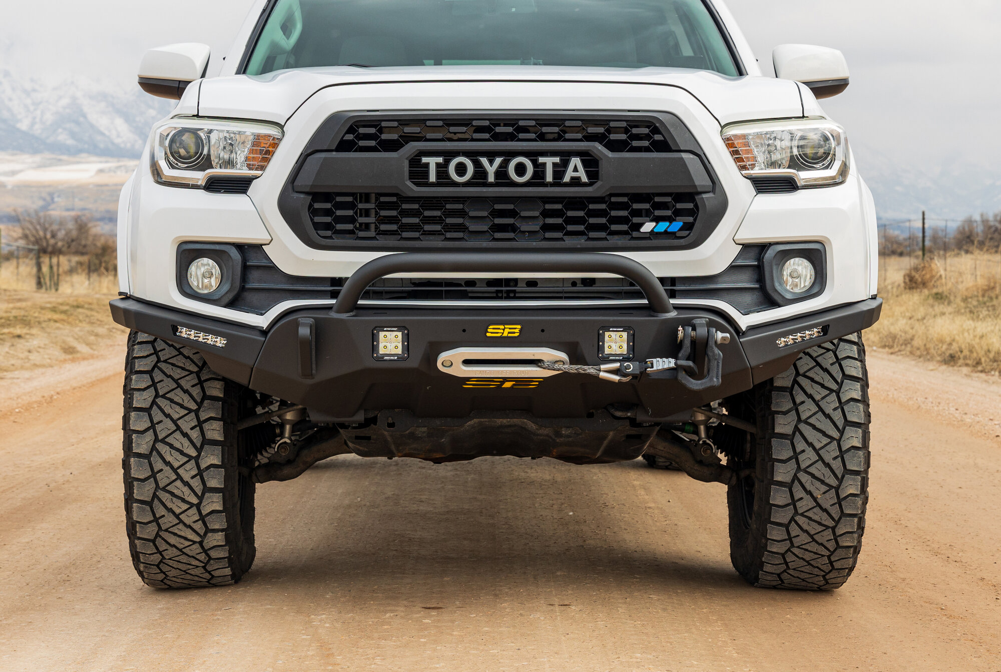 Smittybilt SB61248W Front Bumper for 16-23 Toyota Tacoma