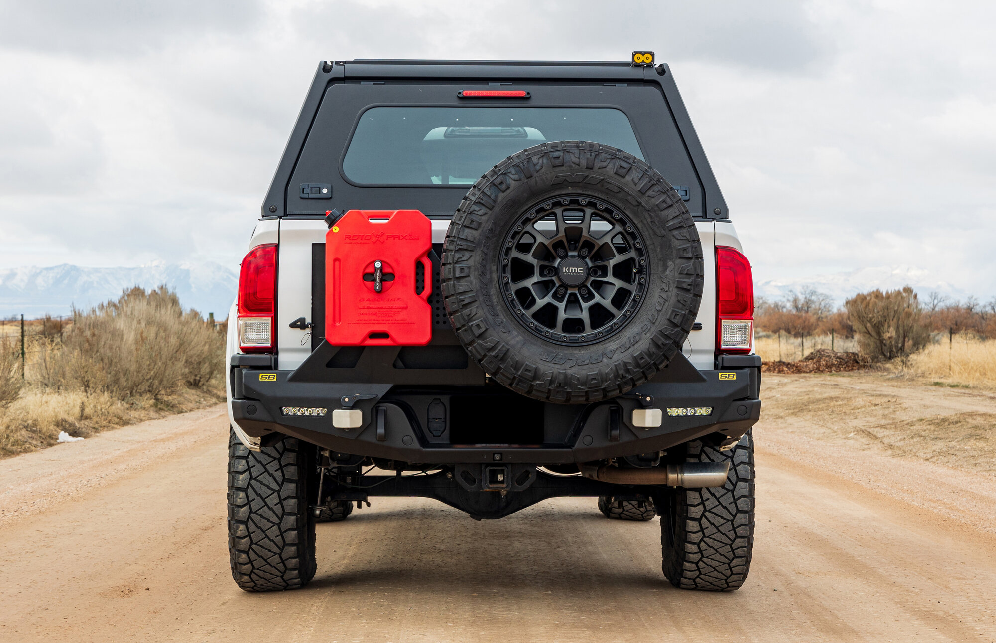Smittybilt SB61448W Rear Bumperfor 16-23 Toyota Tacoma