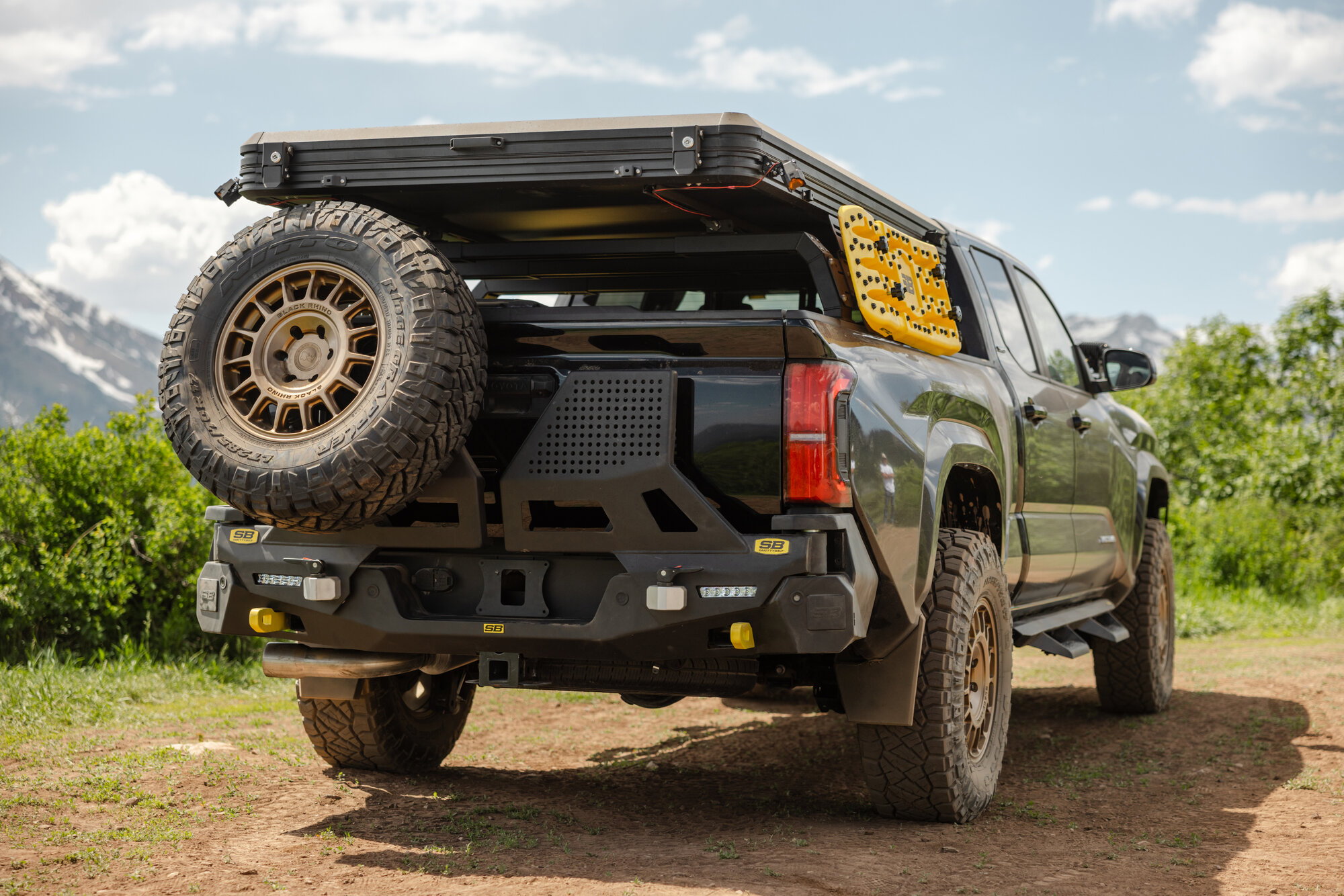 Smittybilt SB61458W Rear Bumper for 24-26 Toyota Tacoma