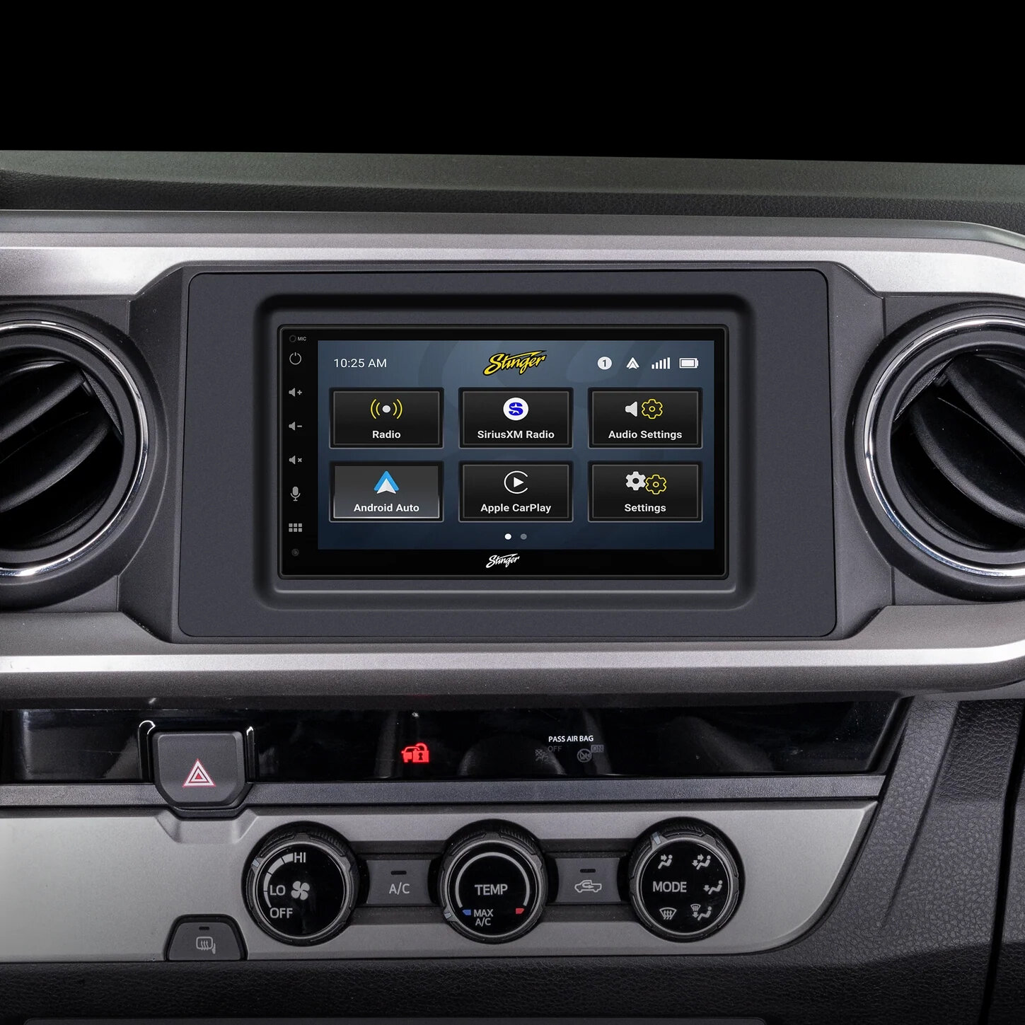 Stinger STH68TAC Stinger 6.8" Double DIN Radio Kitfor 16-21 Toyota Tacoma