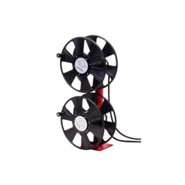 Reelcraft T-2464-0 Dual Stacked 250 Amp Cable Welding Reel