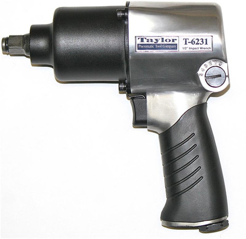 Taylor 650 ft. lbs. 1/2" Pistol Grip Impact Wrench, T-6231