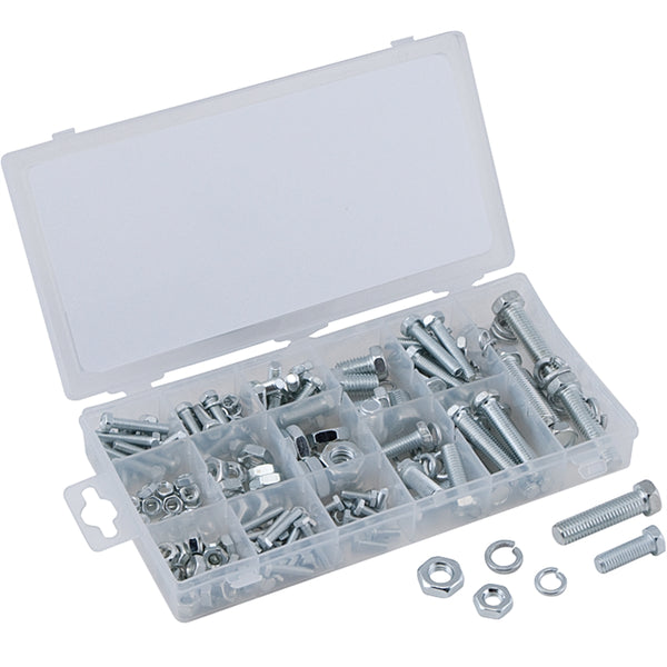240 Piece USS Nut and Bolt Assortment