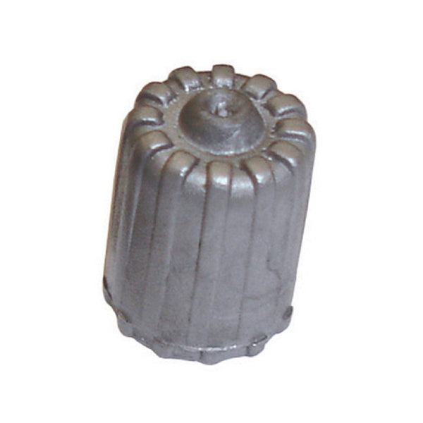 Standard TPMS Plastic Gray Cap, 100 Per Box