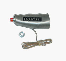 Camaro Hurst T Handle Shifter Knob with Roll / Nitrous Button - Brushed