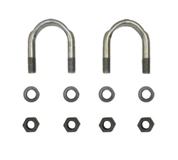 Camaro Rear Axle Pinion Yoke Drive Shaft "U" Bolt Mounting Set