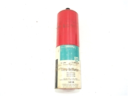 Camaro Space Saver Spare Tire Inflator Bottle Can, Larger Red Original GM Used