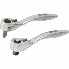 Titan 2pc Offset Micro Driver and Ratchet Set