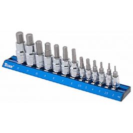 Titan 13pc Metric Hex Socket Set