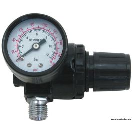 Vaper 1/4" Locking Air Regulatorwith Gauge