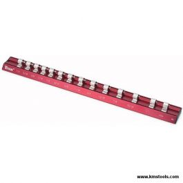 Titan Magnetic Socket Organizer - SAE - 1/4" Drive