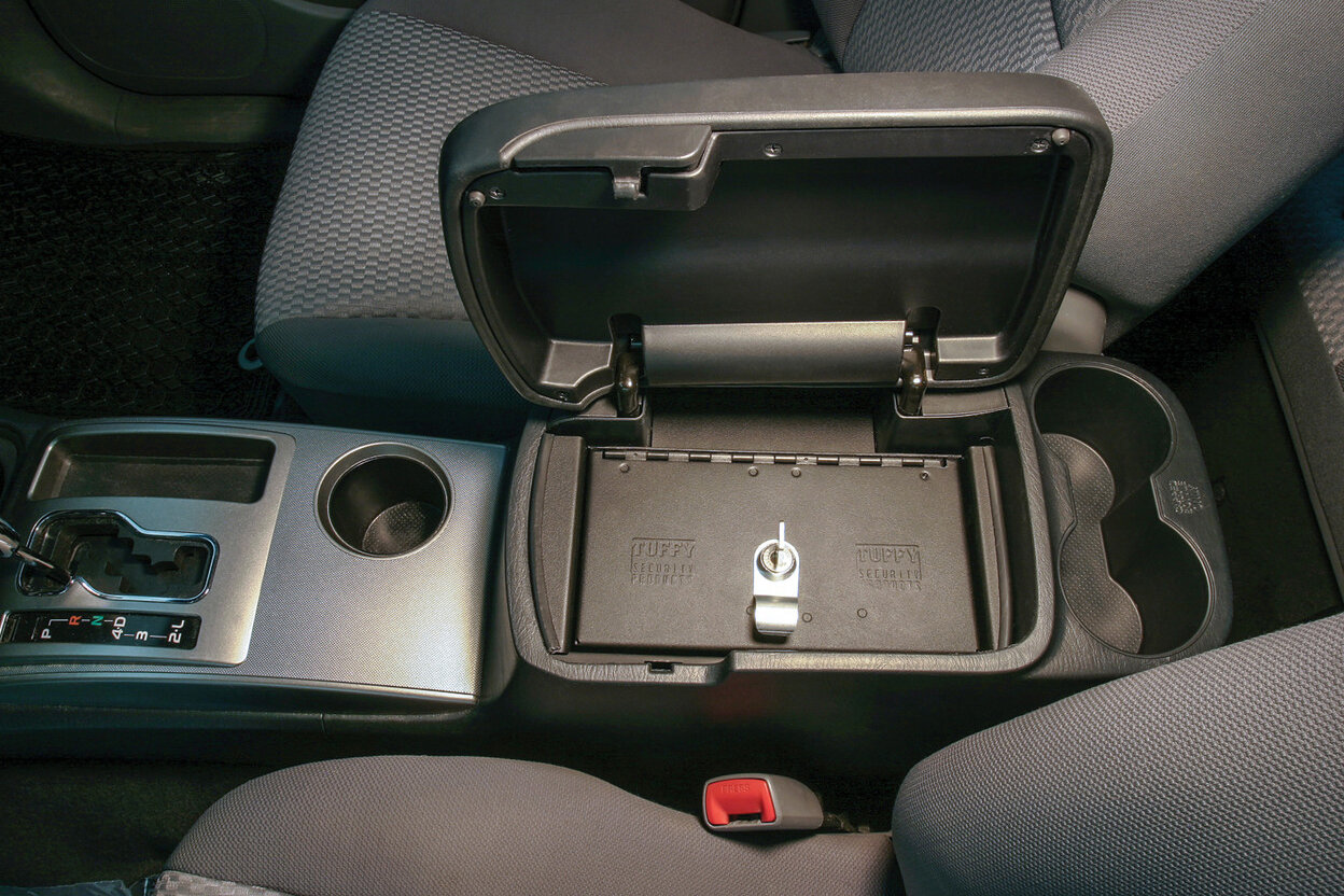 Tuffy Center Console Safe for 05-26 Toyota Tacoma